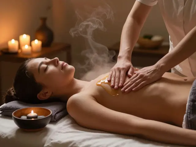 Tantrická masáž a hormonální rovnováha u žen: Jak podpořit cyklus přirozenou cestou